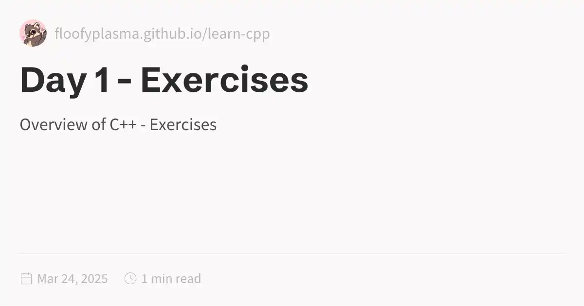 day-1-exercises